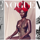The #VogueChallenge as interpreted by @localblackicon, left, @YanjuStephens1 and @00akua